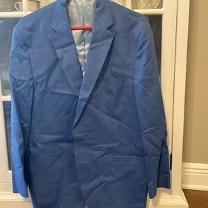NWOT David Donahue Custom Made Jacket  Blue